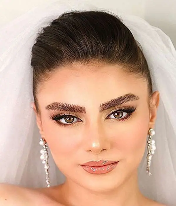 میکاپ صورت بیضی