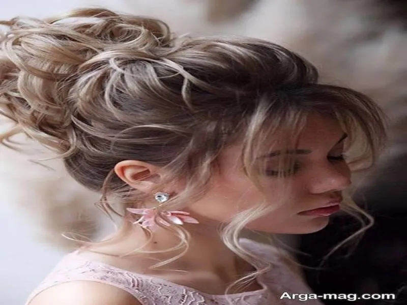 شینیون فر برای مو بسته