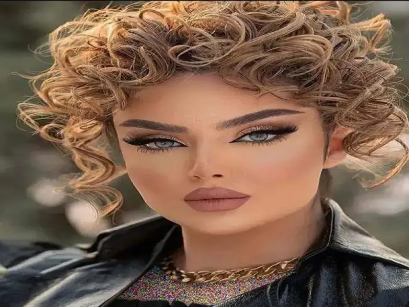 شینیون مو فر کوتاه