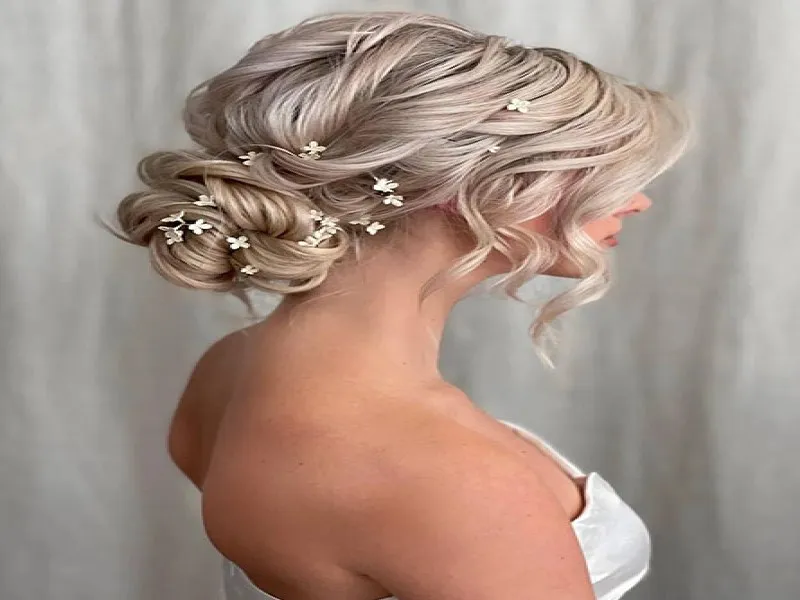 شینیون مو فر کم حجم